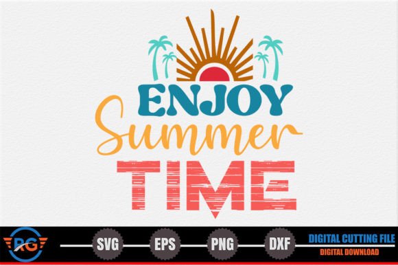 Enjoy Summer Time – Retro Summer SVG Review