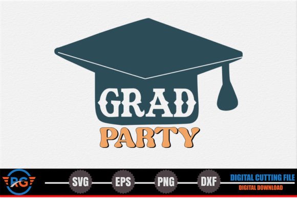 Grad Party Senior 2023 Retro SVG Review