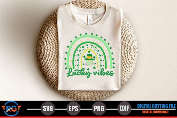 Lucky Vibes Retro SVG: A Designer's Take on St. Patrick's Day