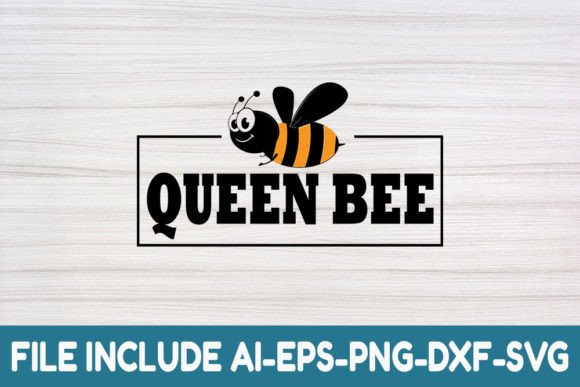Queen Bee- Honey Bee Svg