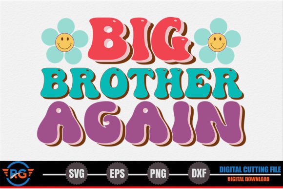 Review: Big Brother Again – Retro Family SVG for Embroidery