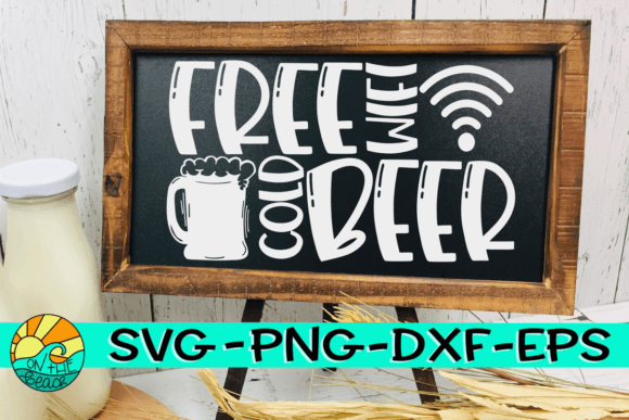 Review: FREE Wifi - COLD Beer Design for Embroidery