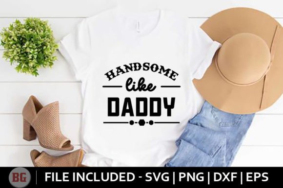 Review: Handsome Like Daddy Baby SVG for Embroidery