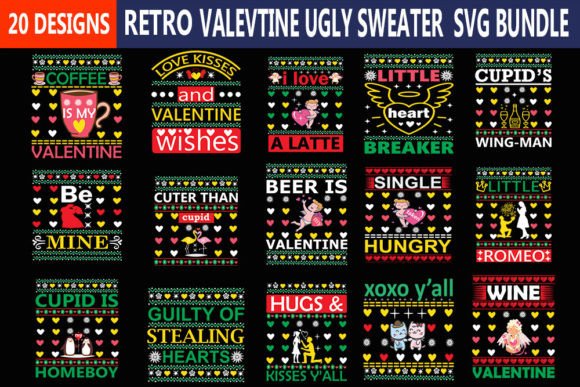 Review: Valentine Ugly Sweater SVG Bundle for Embroidery