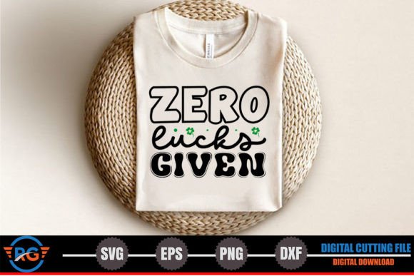 Review: Zero Lucky Given SVG for St. Patrick's Day